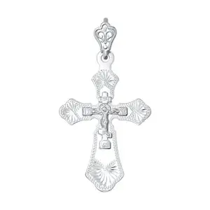 Серебряная подвеска  родированное серебро 925 пробы