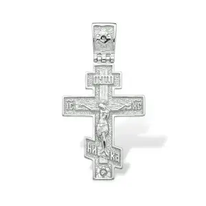 Серебряная подвеска  родированное серебро 925 пробы