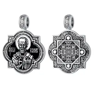 Серебряная подвеска черненое серебро 925 пробы