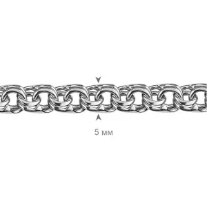 Серебряный браслет черненое серебро 925 пробы