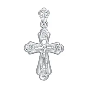 Серебряная подвеска  родированное серебро 925 пробы