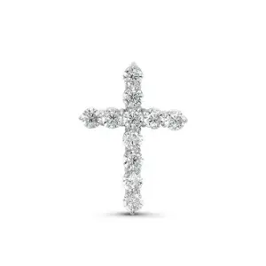 Серебряная подвеска  родированное серебро 925 пробы с фианитом