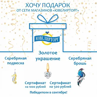 «Хочу подарок» — сентябрь 2020